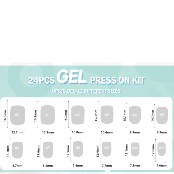 BUNDLE ANY 3 FOR $25 Passion Red- Press on Gel Nails- New Set with 24 pieces 💅 - Picture 6 of 7